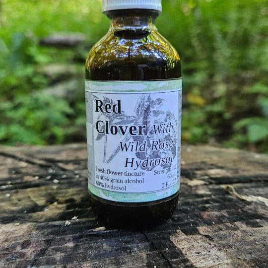 Red Clover Tincture With Wild Rose Hydrosol