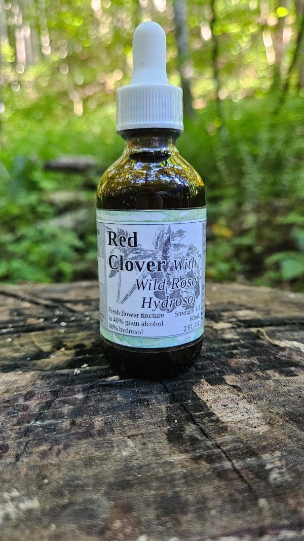 Red Clover Tincture With Wild Rose Hydrosol