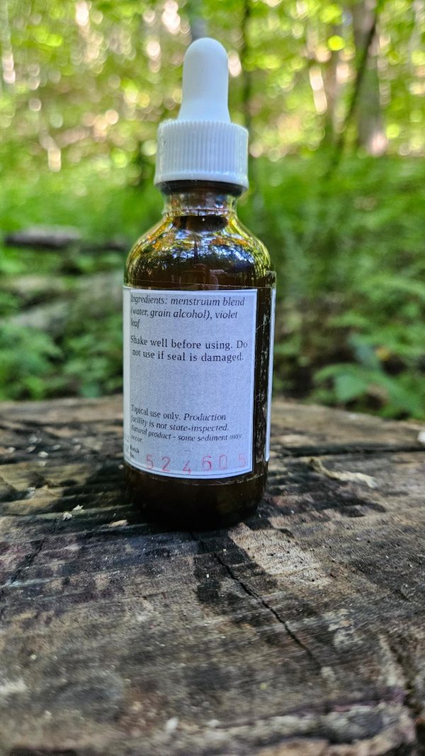 Violet Leaf Tincture (Viola Sororia) - Image 2